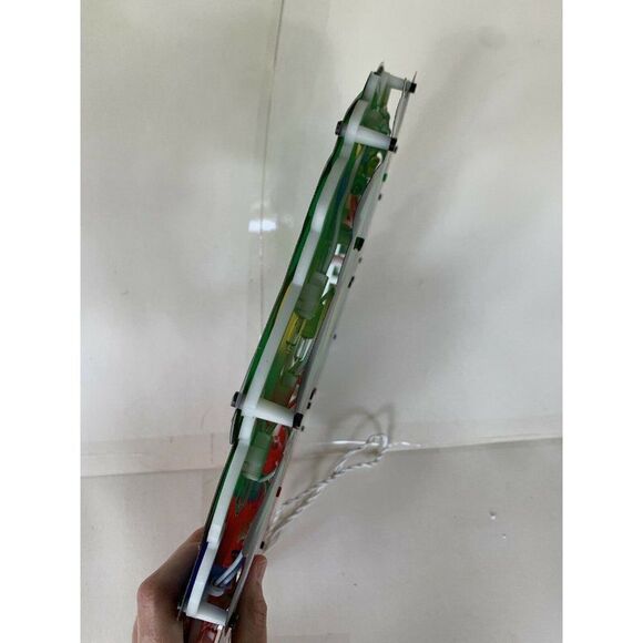VTG 18" 35 Light Wreath Window Wall Sculpture - Picture 4 of 8